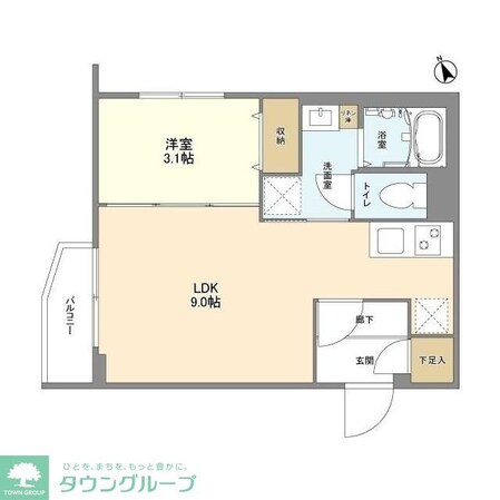 ウェルスクエア馬込IIの物件間取画像